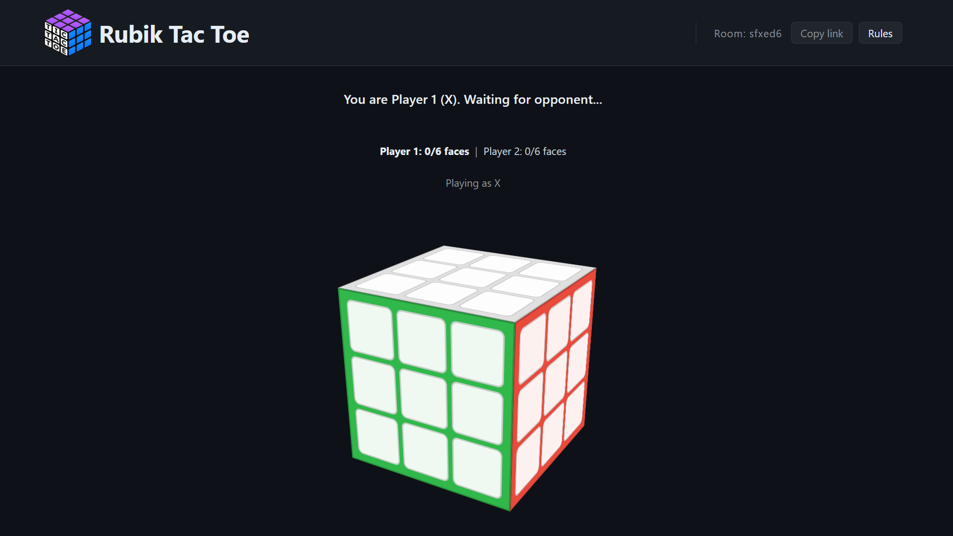 Rubik Tac Toe